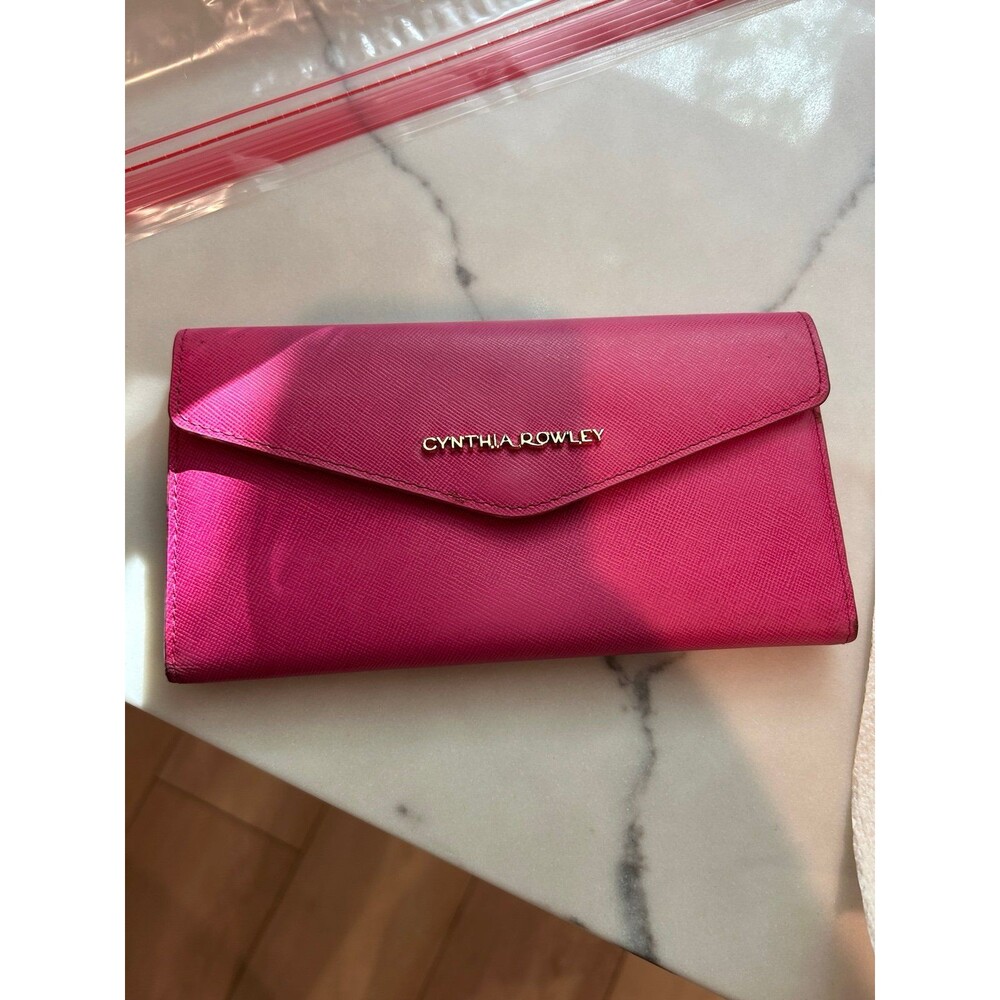 Cynthia Rowley Envelope Wallet Hot Pink